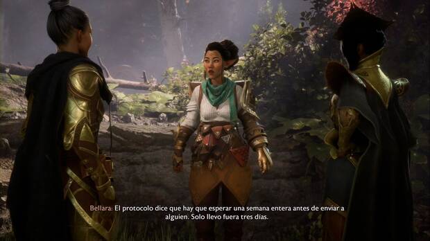 Dragon Age: The Veilguard - En las zarpas de la entropía: Bellara aparece en el bosque de Arlathan