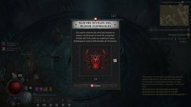 Diablo 4 - Contenidos del endgame: Nuevos niveles de mundo