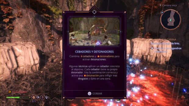 Dragon Age: The Veilguard - La hoja cantarina: tutorial de cebadores y detonadores
