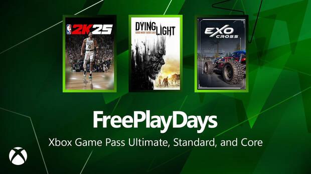 Juegos gratis de esta semana en los Free Play Days de Xbox.