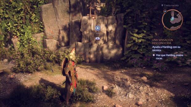 Dragon Age: The Veilguard - Una sensación desconocida: rocas con las que Harding puede interactuar