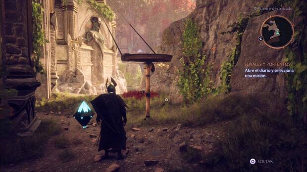 Dragon Age: The Veilguard - La magia de los Antiguos: tirolina al torreón