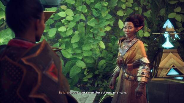 Dragon Age: The Veilguard - Ecos del pasado: Bellara agradece a Rook su ayuda