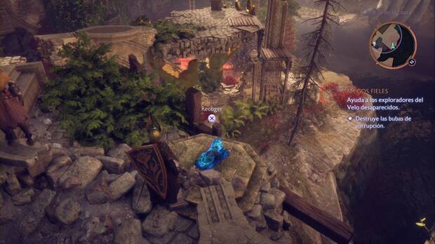 Dragon Age: The Veilguard - Altares de Fen'Harel en el Bosque de Arlathan: ubicación de la estatuilla del altar de Fen'Harel #1 en el Bosque de Arlathan