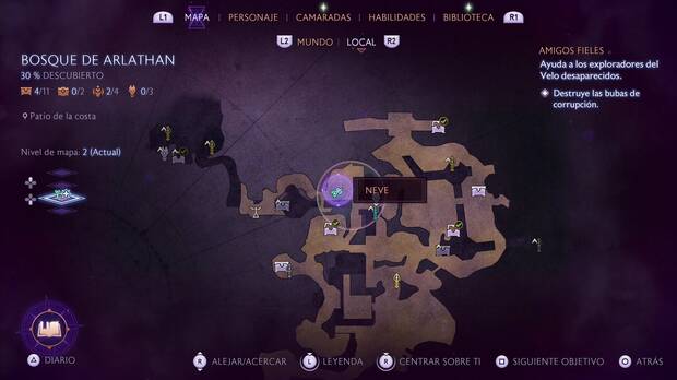 Dragon Age: The Veilguard - Amigos fieles: zona de búsqueda de la misión