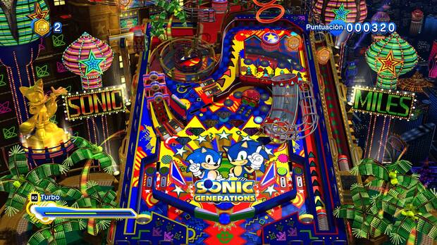 Por si os lo est�is preguntando: se mantiene el nivel especial del pinball, pero no la posibilidad de jugar al Sonic original de Mega Drive.