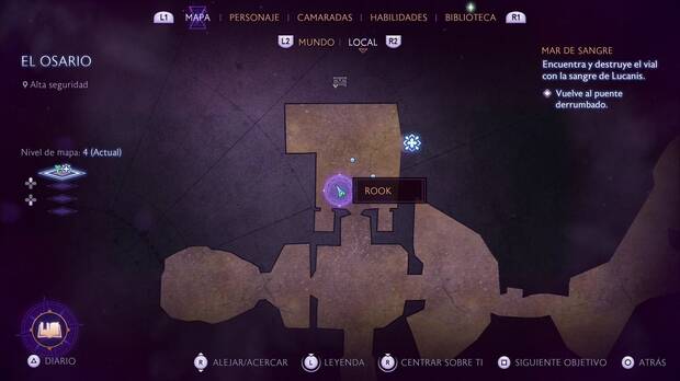 Dragon Age: The Veilguard - Recuerdos en El Osario: ubicación de la sala donde está el recuerdo El señuelo del dragón