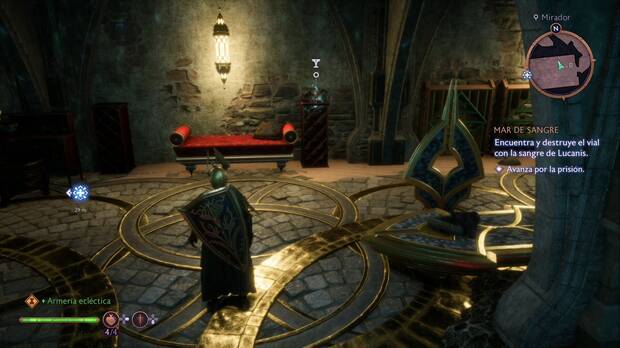 Dragon Age: The Veilguard - Mar de sangre: ubicación de un repositorio de puntos para la Guardia