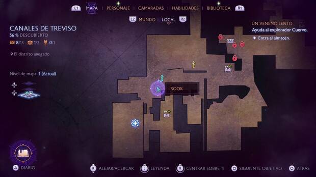 Dragon Age: The Veilguard - Recuerdos en la zona de Treviso: ubicación del recuerdo Qun con hielo