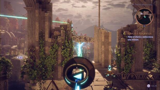 Dragon Age: The Veilguard - Amistades en sitios ocultos: rayo activando la segunda plataforma