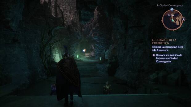 Dragon Age: The Veilguard - Amistades en sitios ocultos: entrada a la zona del corazón de la corrupción