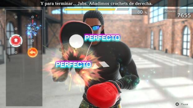 La detecci�n de movimiento es suficiente, pero el videojuego no detecta tus errores y puedes 