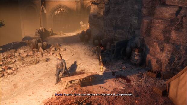 Dragon Age: The Veilguard - El mejor amigo de un guarda: Rook y sus compañeros se acercan al campamento
