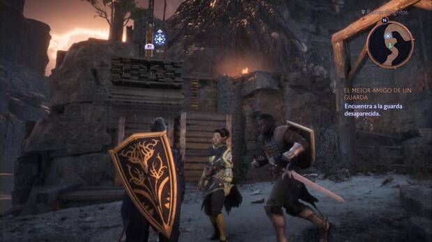 Dragon Age: The Veilguard - El mejor amigo de un guarda: caja en el acantilado que se puede tirar con la habilidad de Assan