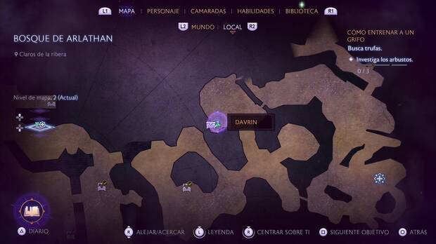 Dragon Age: The Veilguard - Recuerdos en el Bosque de Arlathan: ubicación del recuerdo Más allá del Velo