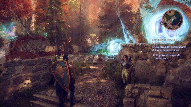 Dragon Age: The Veilguard - Exploradores del Velo en aprietos: portales de teletransporte en la zona de búsqueda