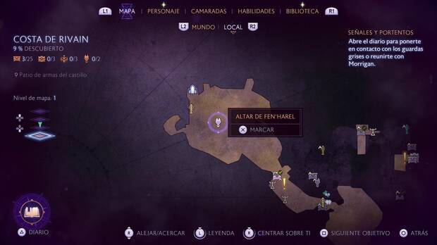 Dragon Age: The Veilguard - Algo va mal: ubicación del altar de Fen'Harel en la playa inicial de la costa de Rivain