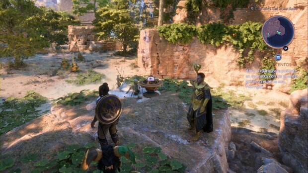 Dragon Age: The Veilguard - Algo va mal: brasero en la esquina noroeste de la parte alta de la playa