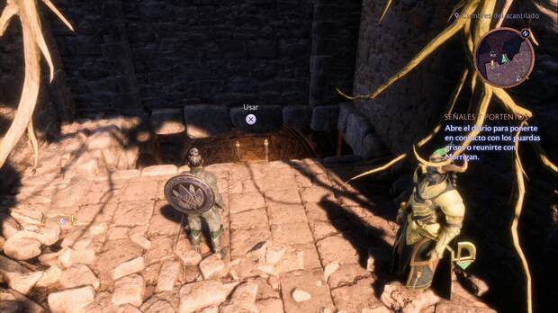Dragon Age: The Veilguard - Algo va mal: escalera de mano en la parte suroeste de la zona alta de la playa