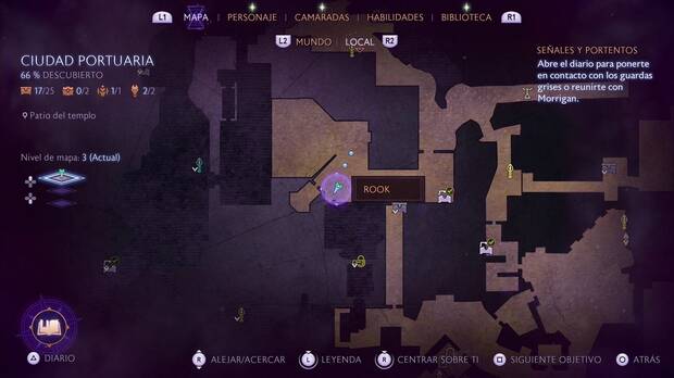 Dragon Age: The Veilguard - Algo va mal: salida al patio del templo de la Ciudad Portuaria