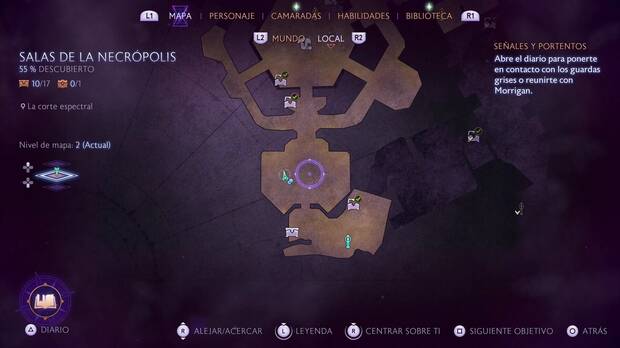 Dragon Age: The Veilguard - Algo va mal: ubicación de la voluta para el cofre más al sur de las Salas de la Necrópolis