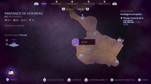 Dragon Age: The Veilguard - Algo va mal: escaleras en la parte oeste de la ciénaga más al sur