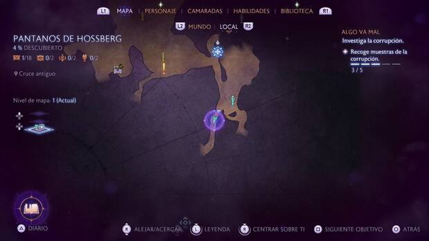 Dragon Age: The Veilguard - Algo va mal: cueva en la zona sur de la ciénaga de corrupción
