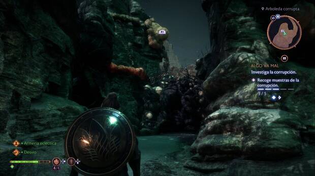 Dragon Age: The Veilguard - Algo va mal: punto de corrupción que Assan puede romper en la ciénaga sur