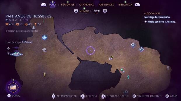 Dragon Age: The Veilguard - Algo va mal: ubicación del recuerdo Improvisación de los guardas cerca de la salida oeste de la ciénaga este