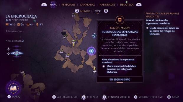 Dragon Age: The Veilguard - Ubicación de la Puerta de las Esperanzas marchitas en La Encrucijada