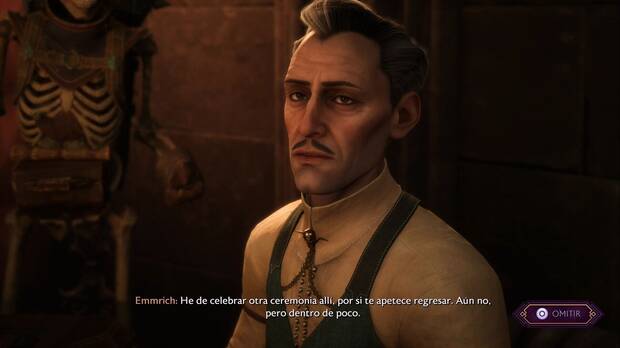 Dragon Age: The Veilguard - Sombras de la ruina: Emmrich pide ayuda con otra ceremonia