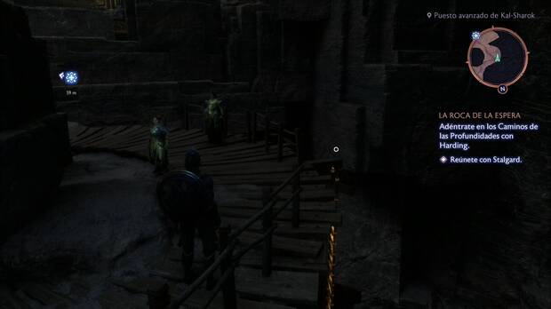 Dragon Age: The Veilguard - Misiones de Harding, La roca de la espera: escalera de mano que baja antes del portón