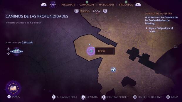 Dragon Age: The Veilguard - Misiones de Harding, La roca de la espera: ubicación del recuerdo Kal-Sharok perdura