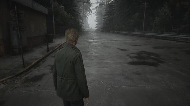 Silent Hill 2 Remake - Prólogo: carretera que va hacia el bosque