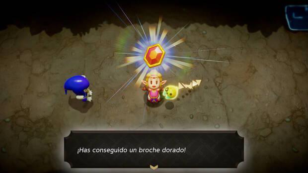 The Legend of Zelda: Echoes of Wisdom - Cómo conseguir el complemento Broche dorado
