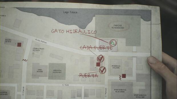 Silent Hill 2 Remake - Zona oeste: ubicación del taller del gato hidráulico al norte del Motel Jack's