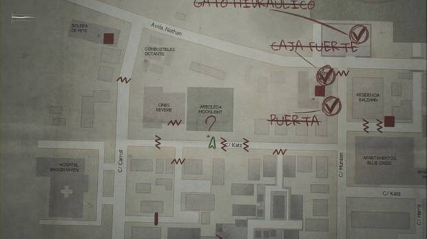 Silent Hill 2 Remake - Zona oeste: ubicación de la Arboleda Moonlight en la calle Katz
