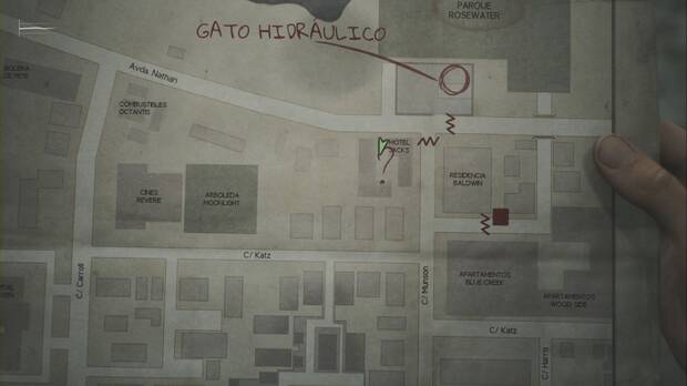Silent Hill 2 Remake - Zona oeste: ubicación del Motel Jack's en la zona oeste