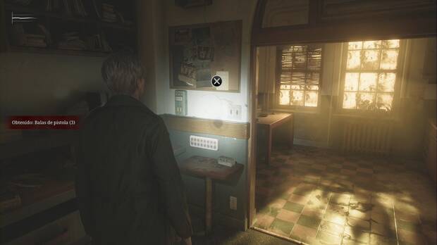 Silent Hill 2 Remake - Hospital Brookhaven: Nota de la taquilla en el corcho de recepción