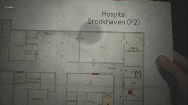 Silent Hill 2 Remake - Hospital Brookhaven: ubicación de la Sala de observación