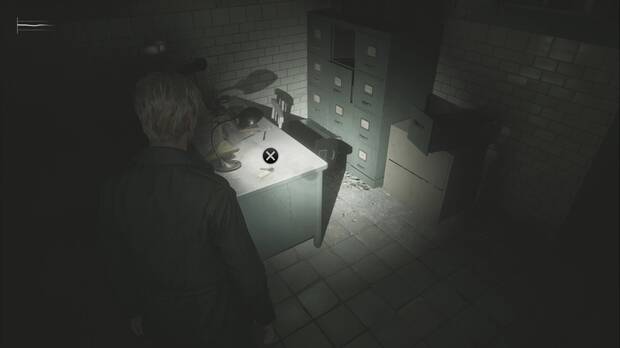 Silent Hill 2 Remake - Hospital Brookhaven: ubicación de la llave del pabellón interior p1 en la sala de recon 5
