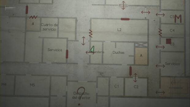 Silent Hill 2 Remake - Hospital Brookhaven: ubicación de la lavandería de la segunda planta