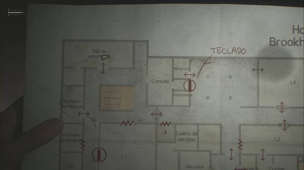 Silent Hill 2 Remake - Hospital Brookhaven: ubicación de la Sala de enfermería