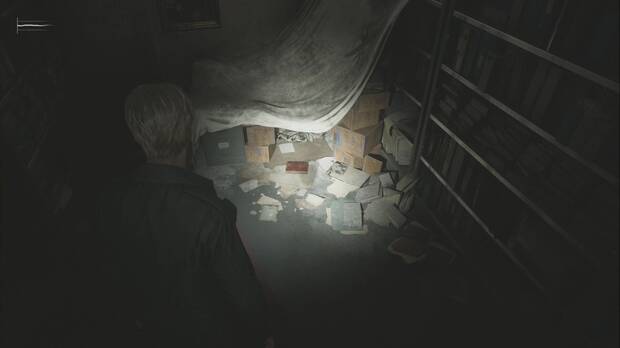Silent Hill 2 Remake - Hospital Brookhaven: ubicación de la pulsera con marcas en la habitación de Registros médicos