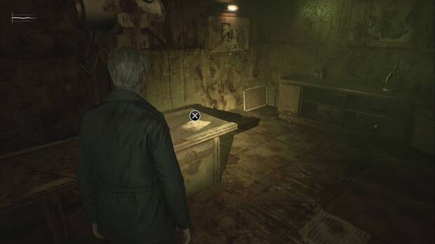 Silent Hill 2 Remake - Hospital Brookhaven (Otro Mundo): documento La intervención en la Sala de rayos X, sobre una mesita