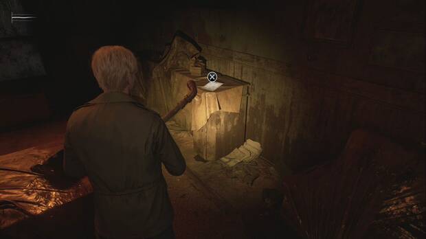 Silent Hill 2 Remake - Hospital Brookhaven (Otro Mundo): Garabato frenético en el Despacho del director