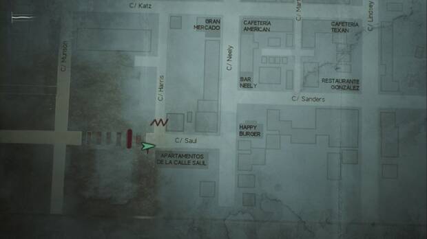 Silent Hill 2 Remake - Calles de Silent Hill (Otro Mundo): esquina suroeste de la calle Saul, junto a la autocaravana
