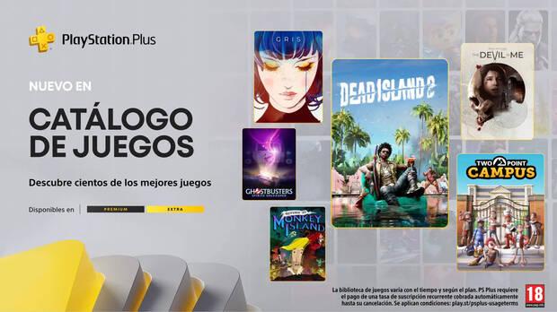 Juegos de octubre en PS Plus Extra y Premium.