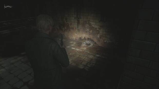 Silent Hill 2 Remake - Cárcel de Toluca: ubicación del atisbo #20 en las duchas de la zona del buey