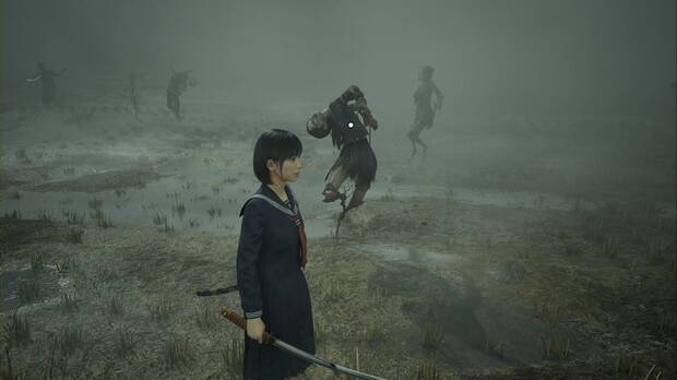 Silent Hill f - Puzle del Campo, espantapájaros correcto de la primera zona en modo Perdida entre la niebla